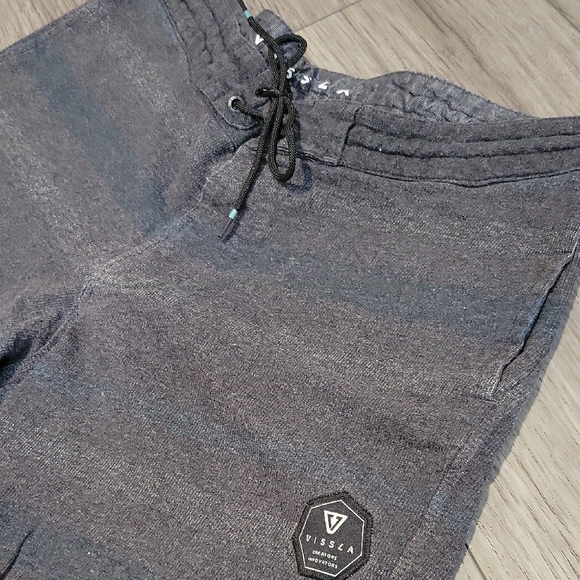 VISSLA Dark Gray Board Shorts - Picture 2 of 4